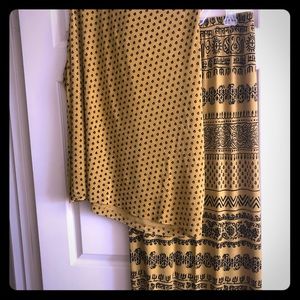 Bumble Bee 2 Piece Dress